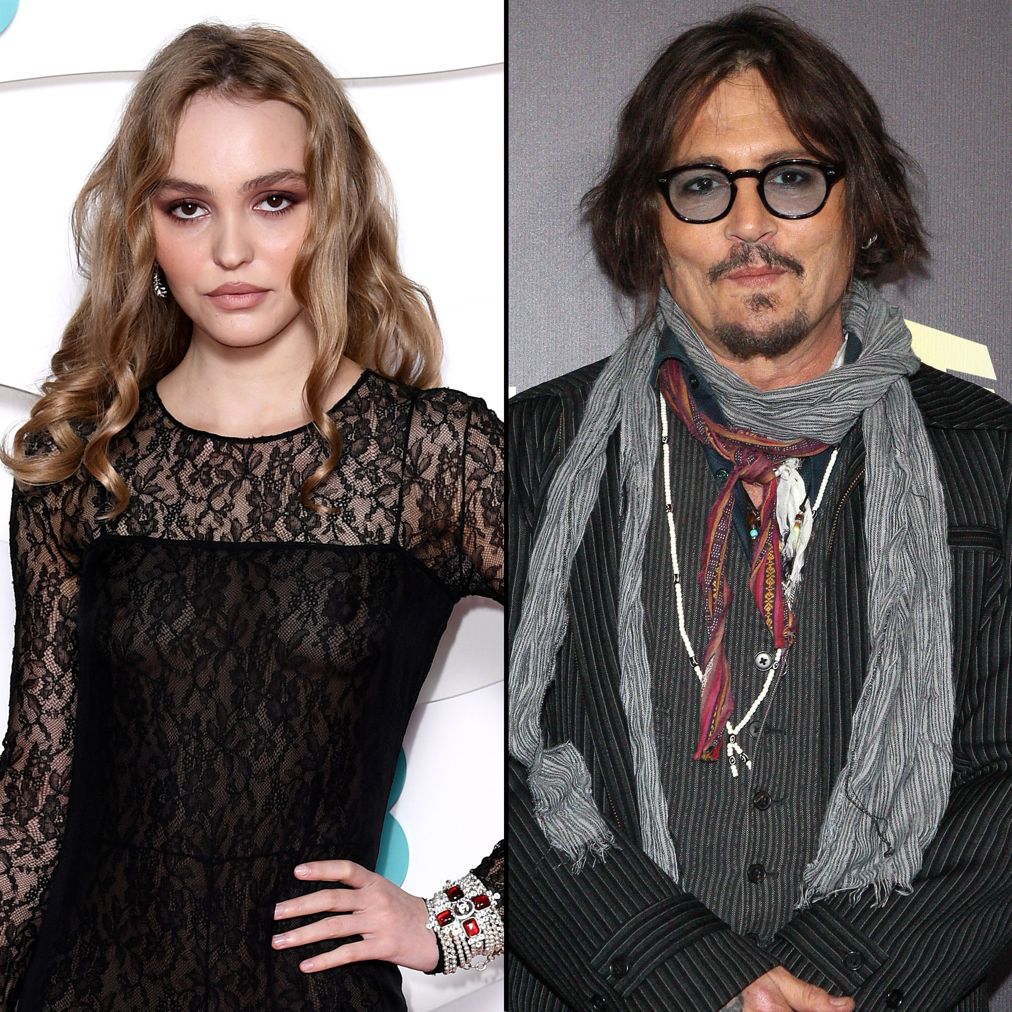 Johnny Depp Says He's Worried About Daughter Lily-Rose Depp's Modeling  Career