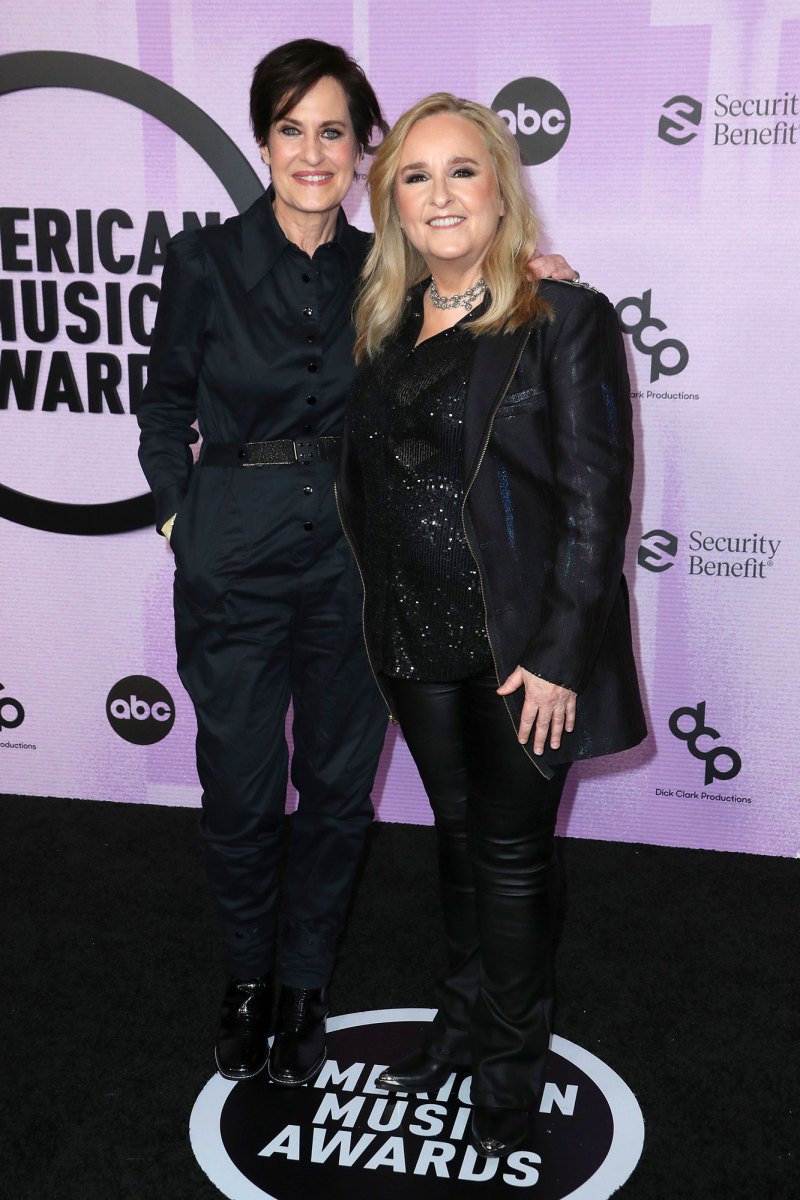 Linda Wallem and Melissa Etheridge Hottest Couples on the American Music Awards 2022 Red Carpet