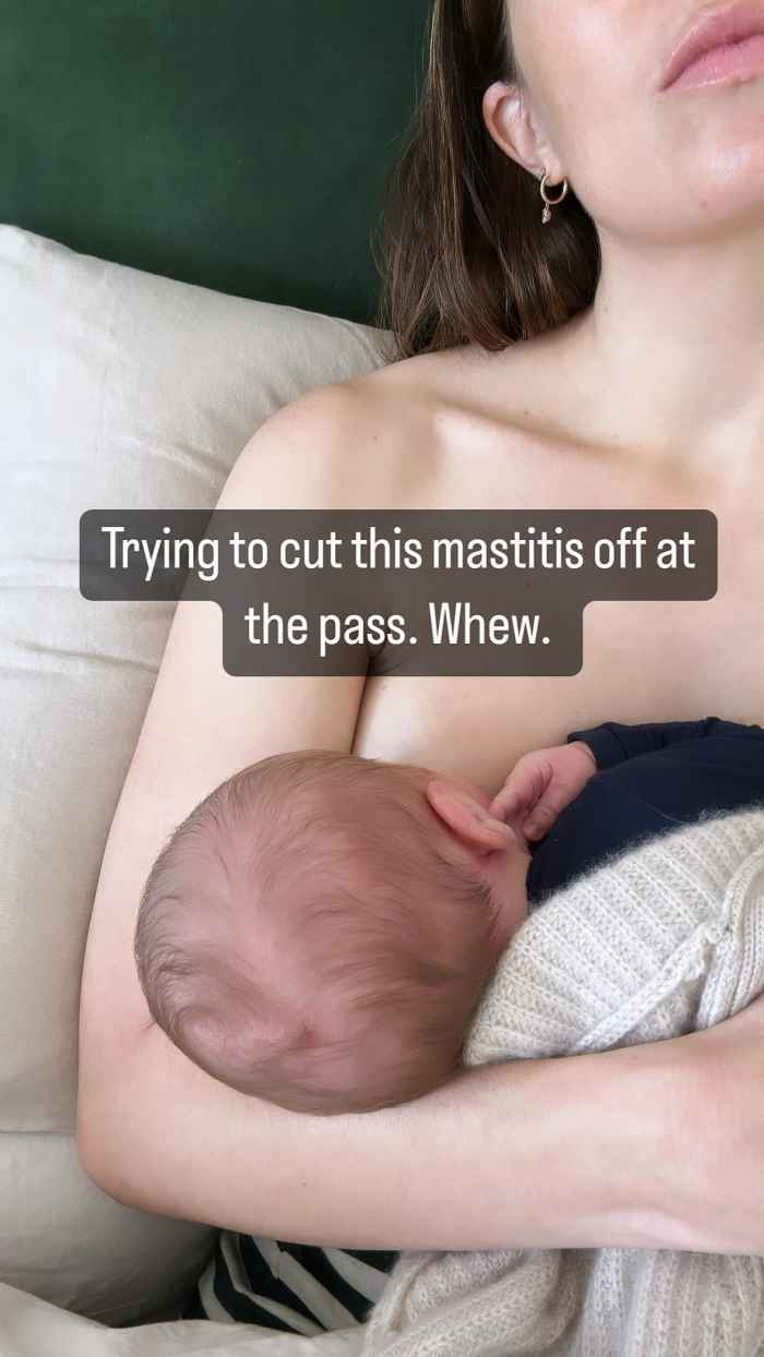 Mandy Moore Offers a Glimpse at Her ‘Trying to Cut Mastitis Off at the Pass' While Nursing 3-Week-Old Son Ozzie- Photo 276