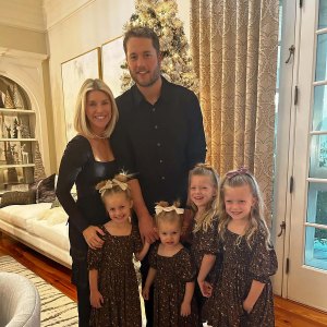 Matthew Stafford's 4 Daughters Wear Matching Dresses