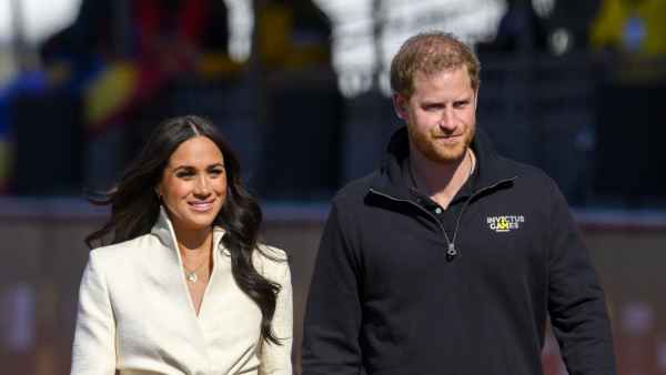 Meghan Markle and Prince Harry Go Head to Head in Ping Pong Match While