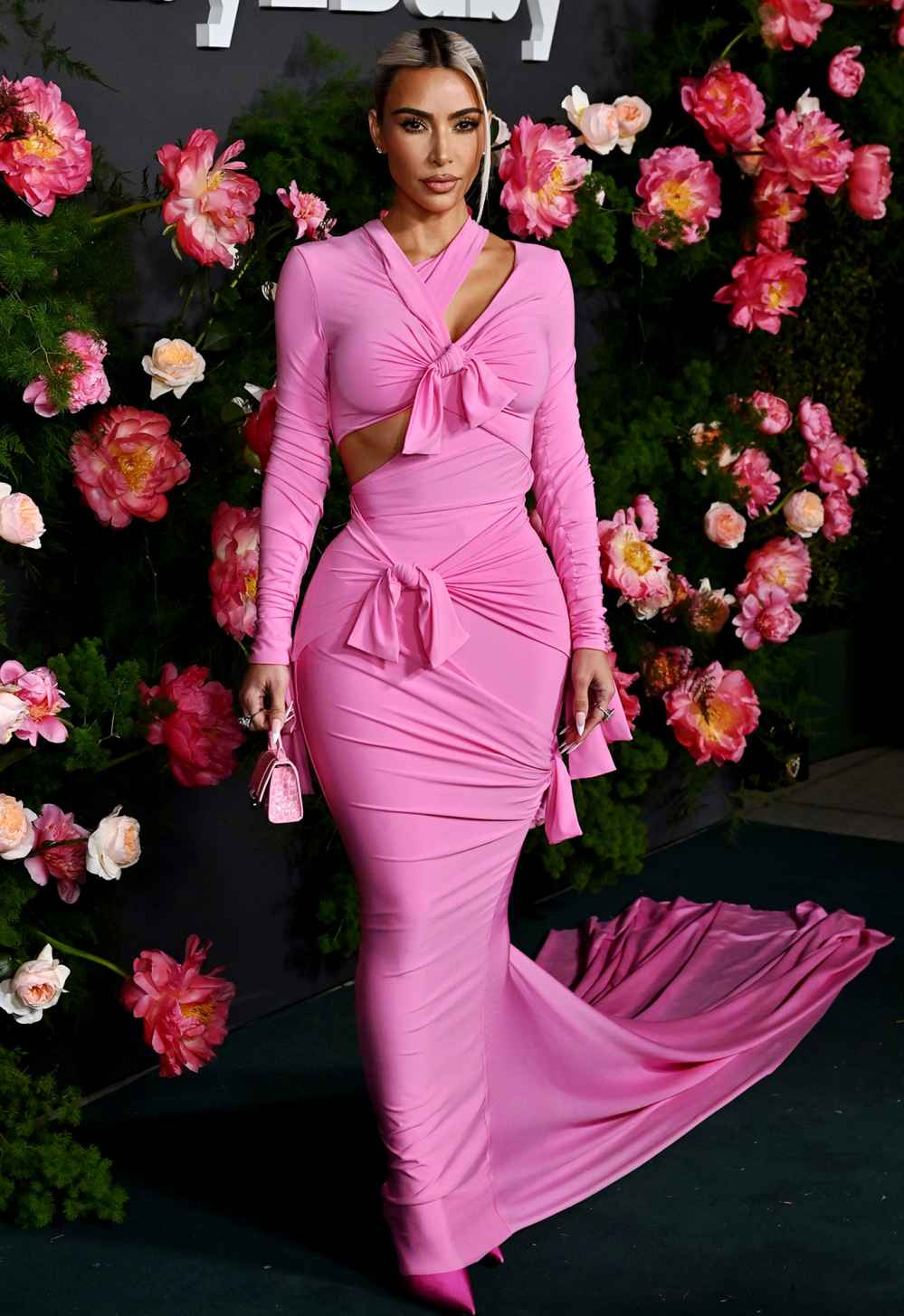 North Turns Mom Kim K into the Grinch With Makeup 125 Baby2Baby Gala, West Hollywood, Los Angeles, California, USA - 12 Nov 2022