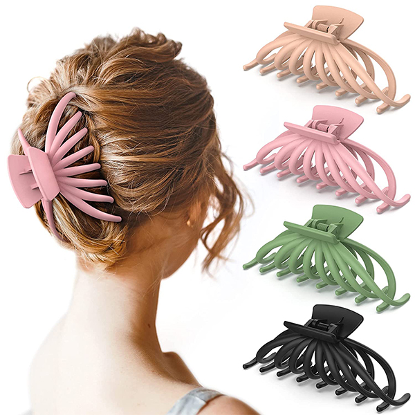 OPAUL Matte Nonslip Large Hair Claw Clips
