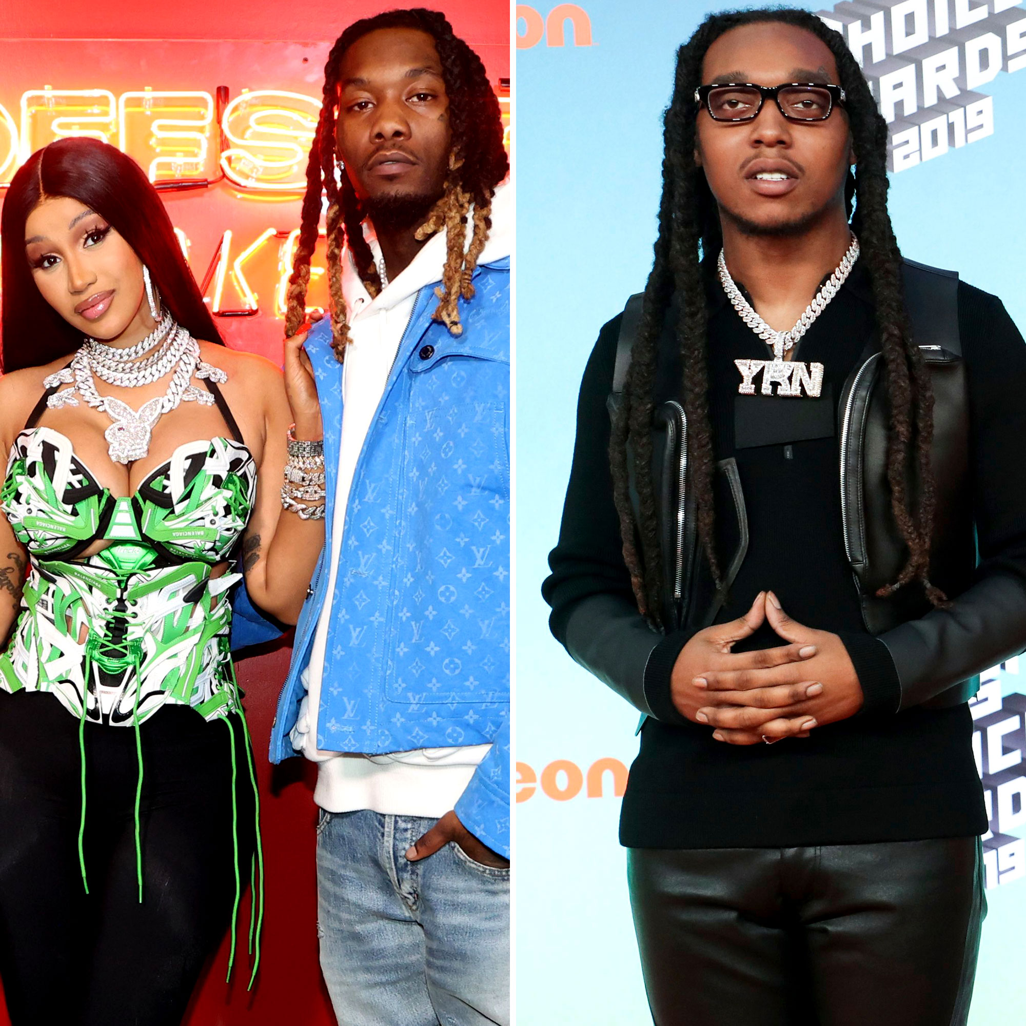 Takeoff Dead Migos Member Offset and Cardi B Pay Tribute pic