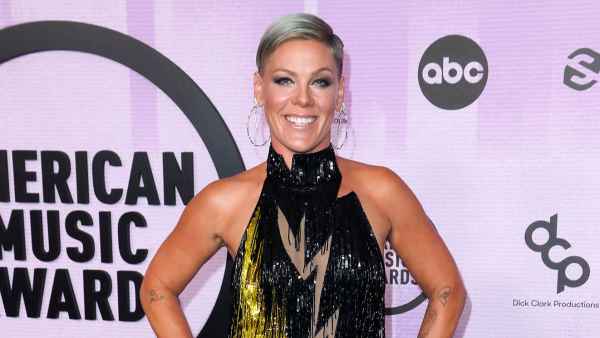 Pink Red Carpet AMA American Music Awards 2022
