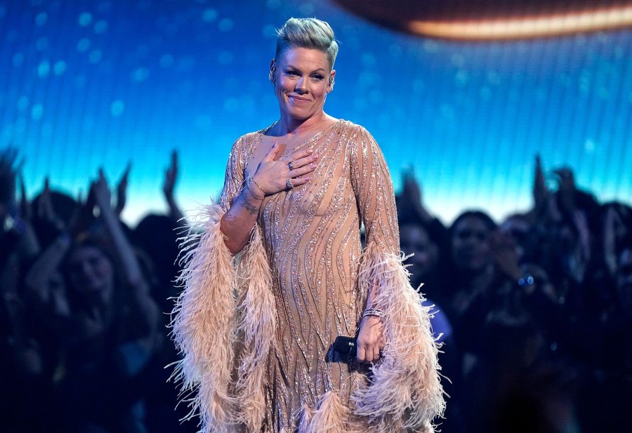 Pink Standing Ovation American Music Awards 2022 What You Didn't See on TV