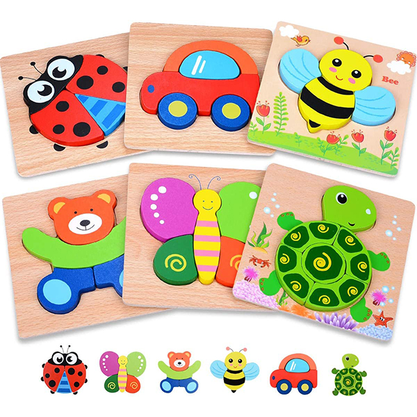 Playtime by Magifire Toddler Wooden Puzzles