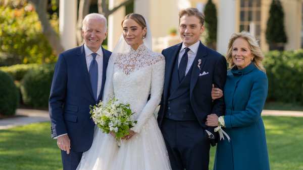 President Joe Biden's Granddaughter Naomi Marries Fiance Peter Neal on White House Lawn: See Photos