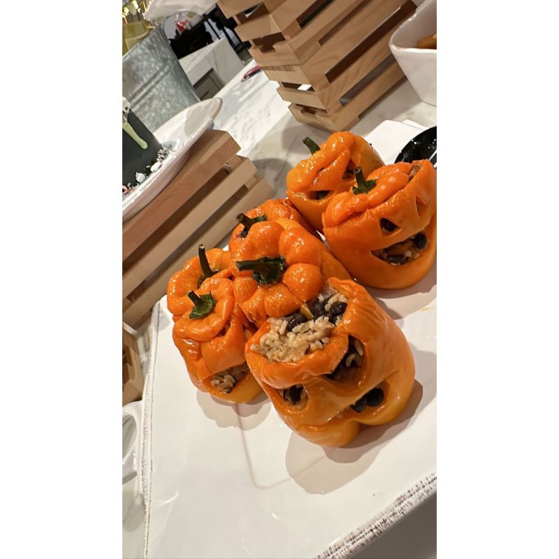 Pumpkin Spiced Kris Jenner Instagram Inside the Kardashian Jenners Family Friendly Halloween Night
