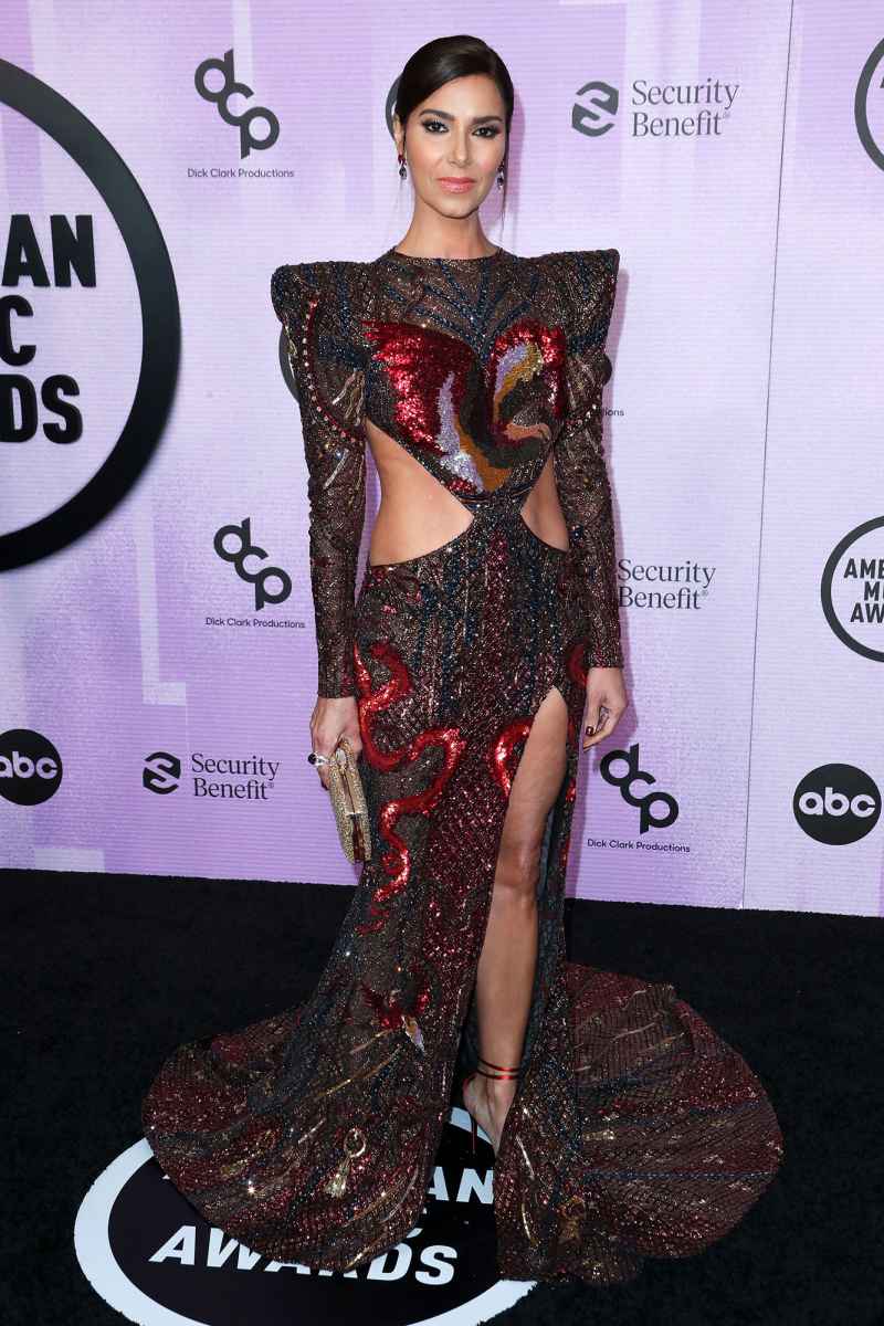 Roselyn Sanchez Red Carpet AMA American Music Awards 2022