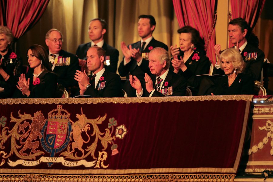 Princess Kate, Prince William, King Charles III and Queen Consort Camilla