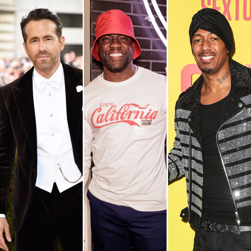Ryan Reynolds Kevin Hart and More Celebrities React to Nick Cannons Ever Growing Family