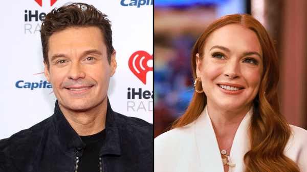Ryan Seacrest Awkwardly Laughs Off Lindsay Lohan's Advice to 'Try Getting Married Some Time'