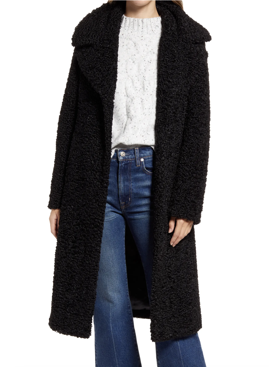 Sam Edelman Faux Shearling Coat