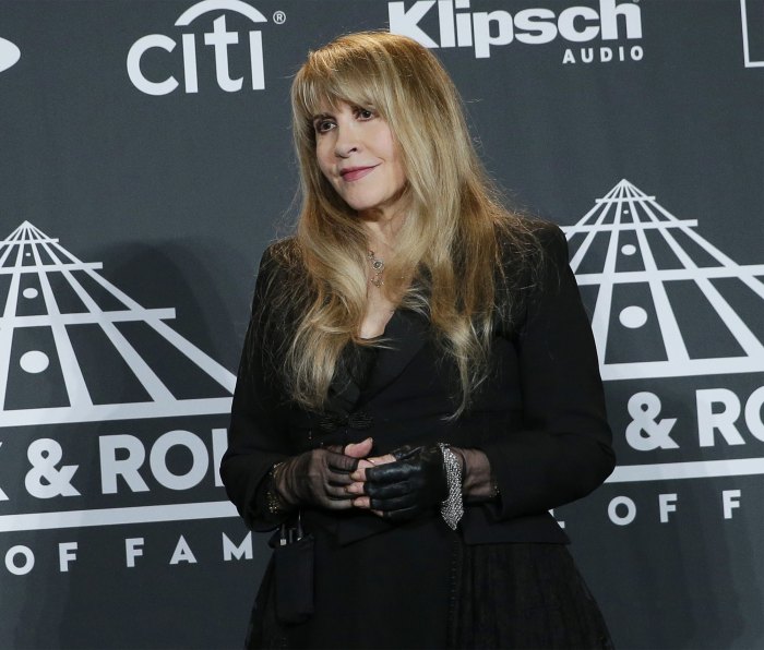 Stevie Nicks Honors 'Best Friend in the Whole World' Christine McVie- 'I Didn't Even Know She Was Ill' 475 Rock Hall Fame, Brooklyn, New York, United States - 29 Mar 2019