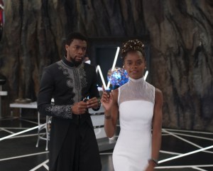 T’Challa und Shuri in „Black Panther“ von 2018
