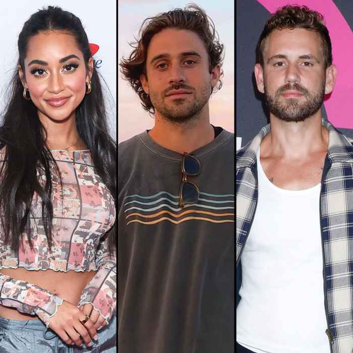 The Bachelor's Victoria Fuller Kisses Greg Grippo at Dinner With Nick Viall