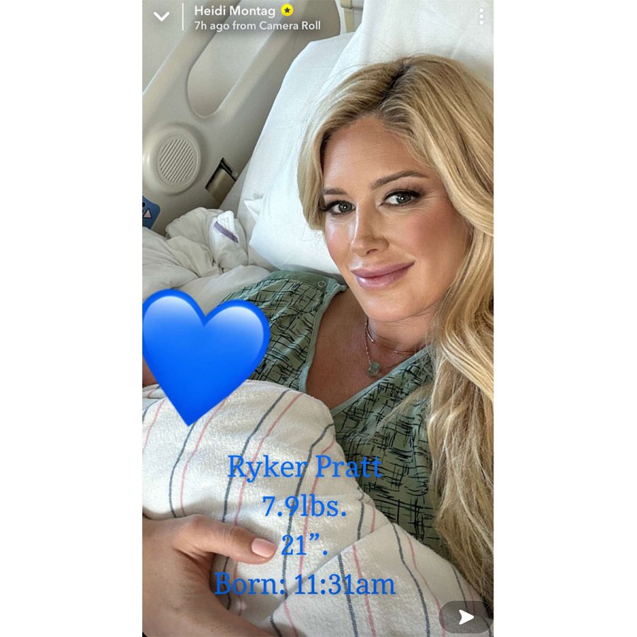 Heidi Montag van The Hills onthult de unieke naam van de pasgeborene nadat ze haar tweede zoon verwelkomde met Spencer Pratt 2