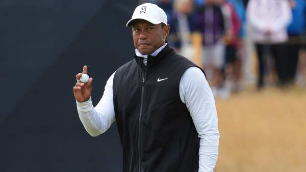 Tiger Woods’ Ups and Downs Through the Years 332 The British Open Championship, Day Two, Golf, St Andrews, Fife, UK - 15 Jul 2022