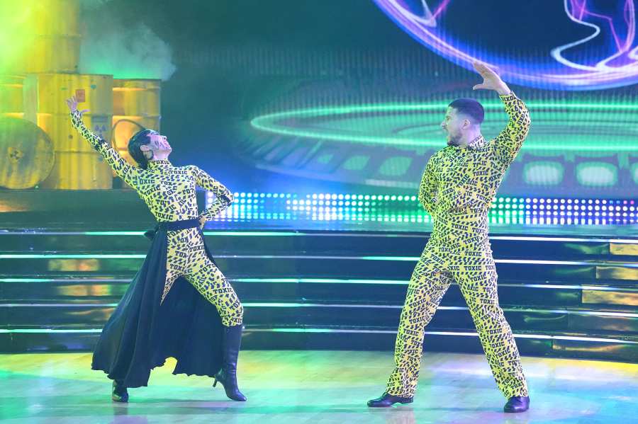 Vinny Guadagnino and Koko Iwasaki Dancing With the Stars Halloween 2022