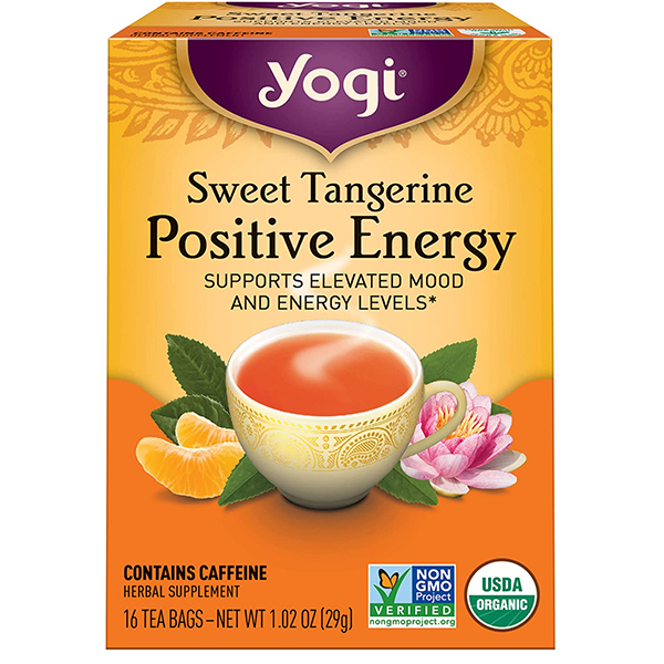 Yogi Tea - Sweet Tangerine Positive Energy Tea (6 Pack)