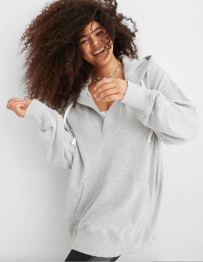 aerie-down-to-earth-hoodie-grey