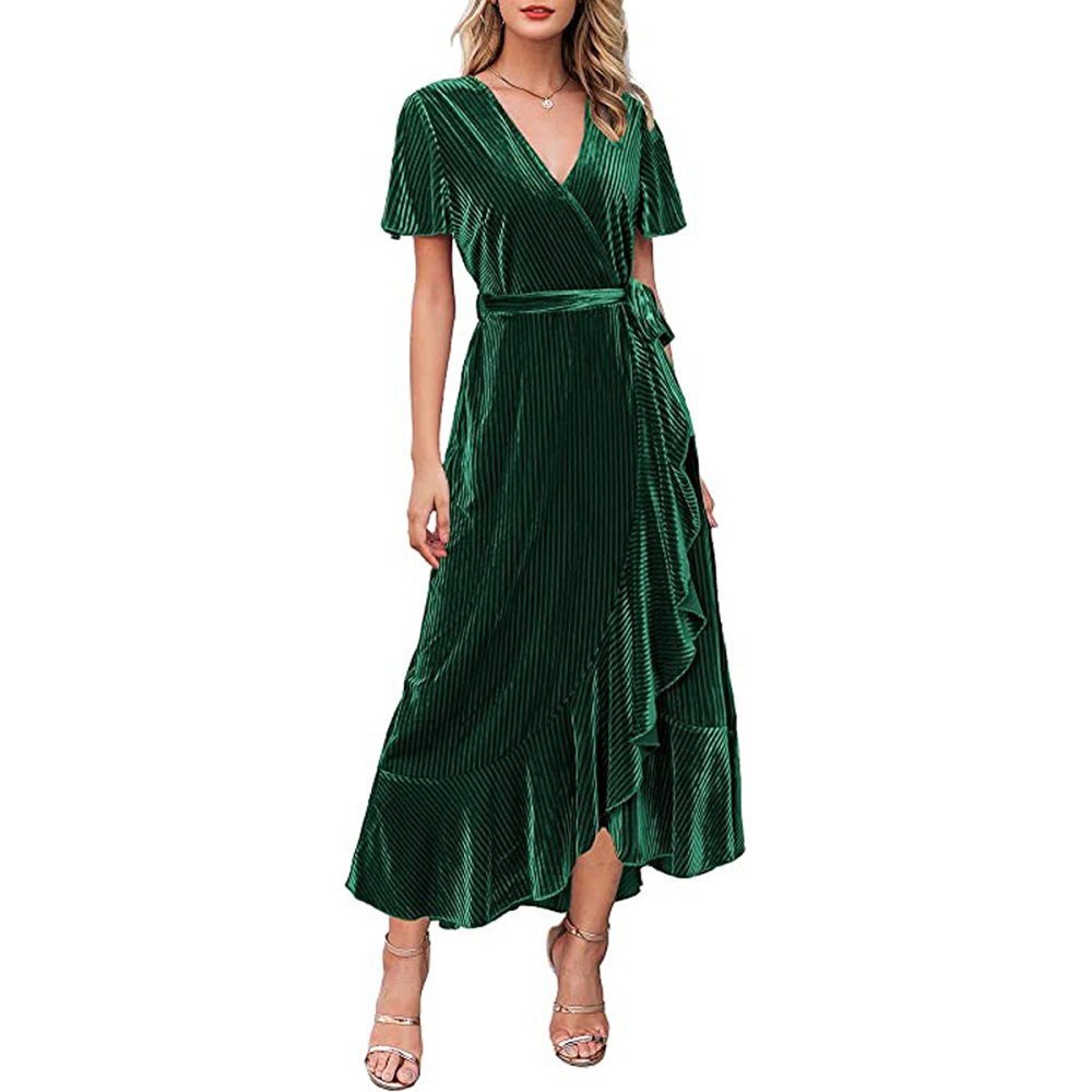 amazon-zara-style-black-friday-deals-velvet-dress