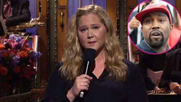 Amy Schumer and 'Saturday Night Live' Cast Take Aim at Kanye West's Antisemitism Controversy