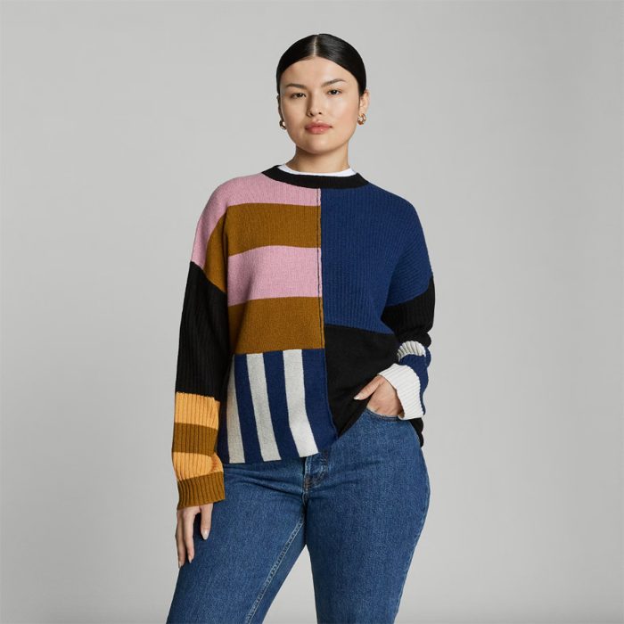 everlane-sweater-outerwear-sale-patchwork-sweater