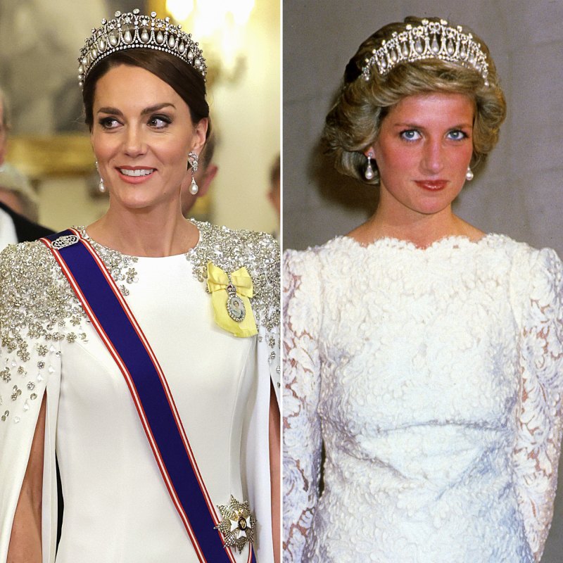 Every Time Princess Kate Paid Tribute to Princess Diana Through Jewelry