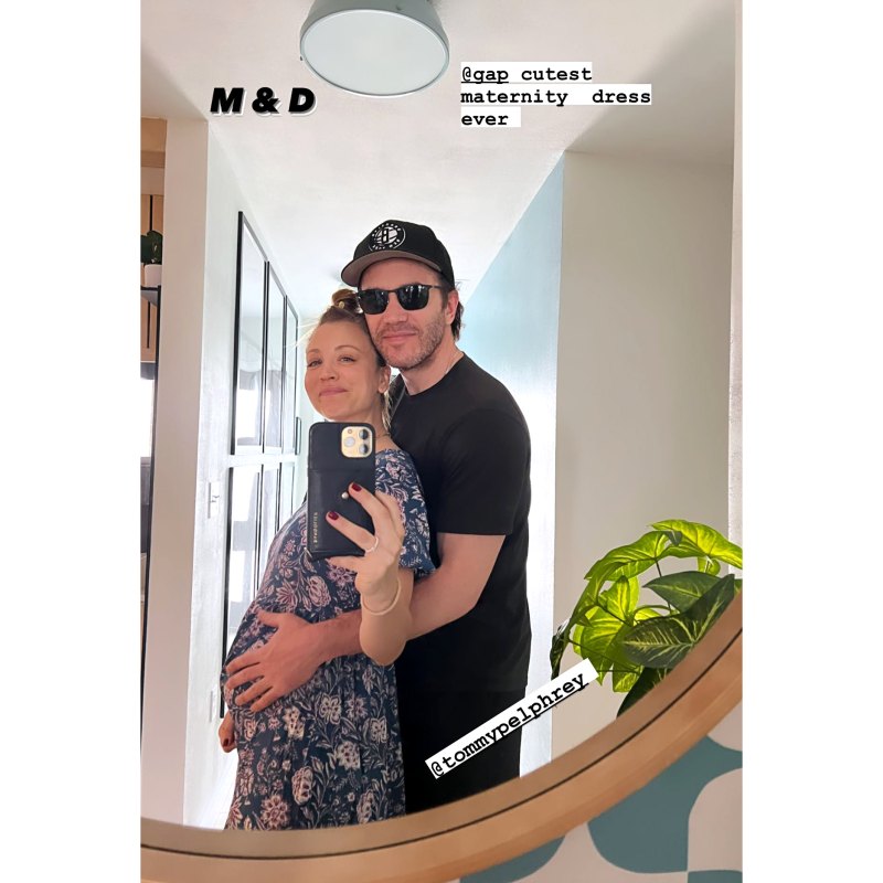 Mom and Dad! Tom Pelphrey Cradles Pregnant Kaley Cuoco’s Growing Bump