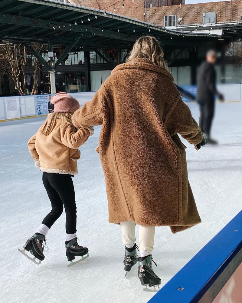 Kristin Cavallari Ice Skating with Daughter