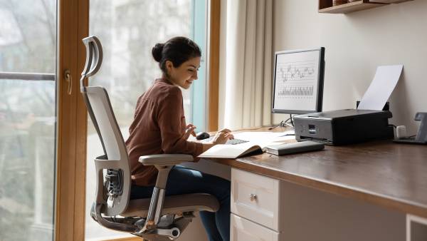 back support office chair