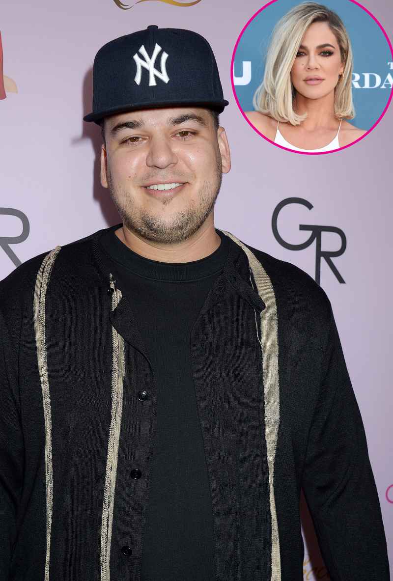 Khloe Kardashian's Sweetest Sibling Moments With Brother Rob Kardashian Over the Years