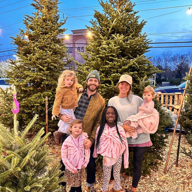 ’Tis the Season! See Thomas Rhett and Wife Lauren’s Sweetest Family Photos