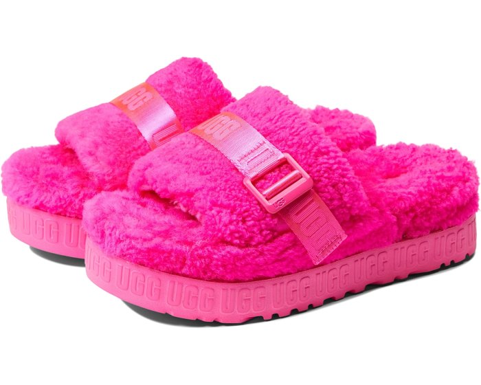 pink Fluffita slippers