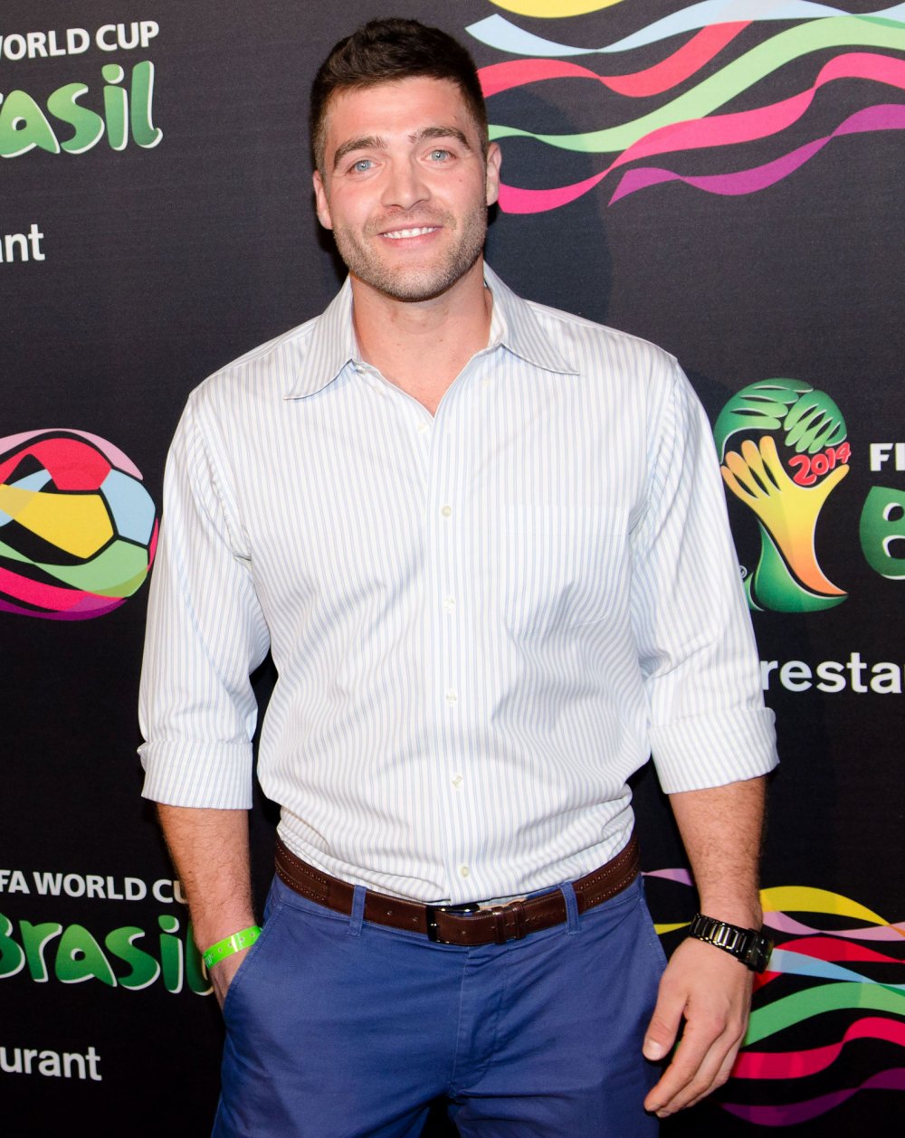 ‘The Challenge’ Star C.T. Tamburello Files for Divorce From Wife Lilianet Solares striped shirt