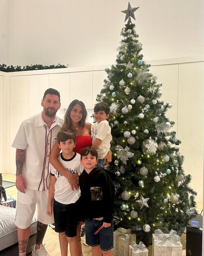 Soccer Star Lionel Messi and Wife Antonela Roccuzzo’s Cutest Family Photos With Their 3 Sons