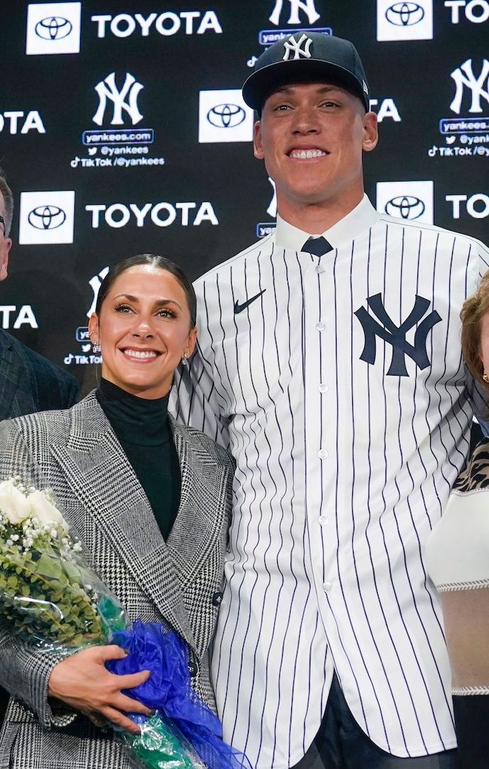 Aaron Judge's Wife Samantha Celebrates His New Role as Yankees Captain