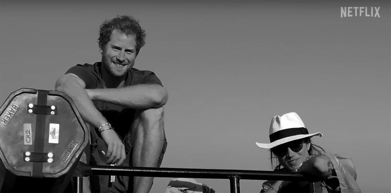 All of Meghan and Harry’s Personal, Never Before Seen Photos in Doc white hat