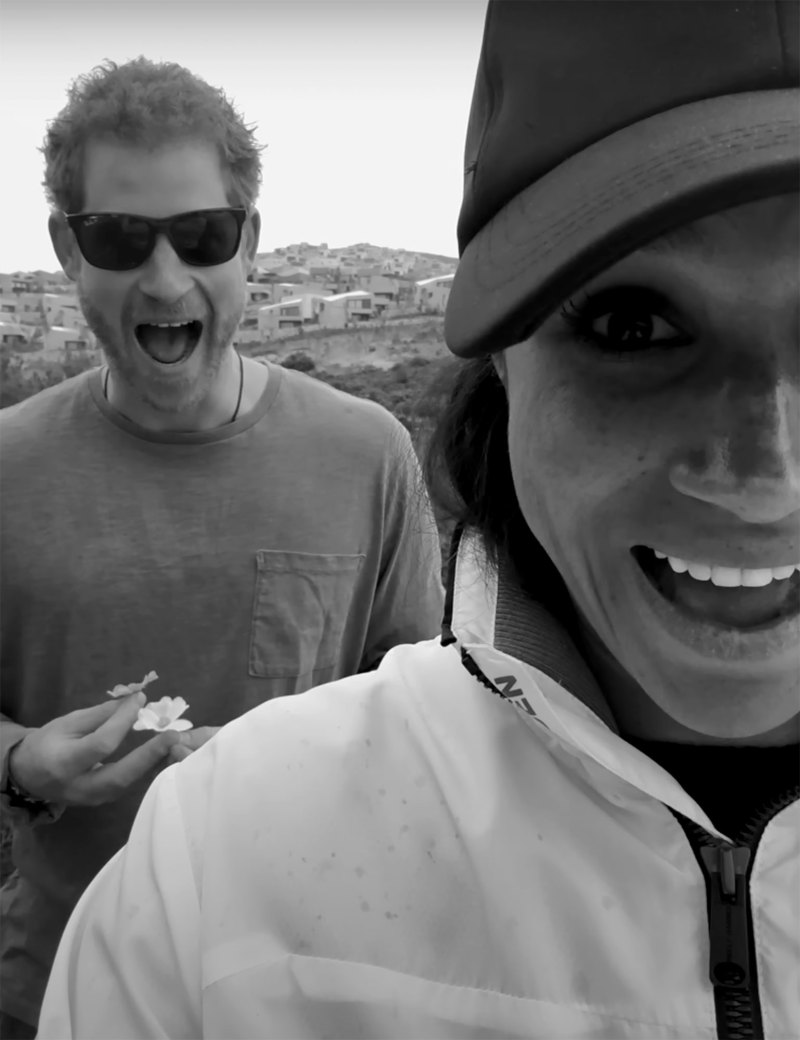 All of Meghan and Harry’s Personal, Never Before Seen Photos in Doc open smile selfie