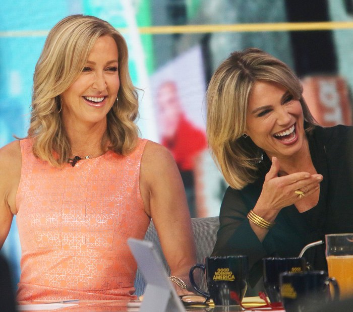 Amy Robach Believes Lara Spencer Pushed for Her and T.J. Holmes' Break From 'Good Morning America' 661 'Good Morning America' TV show, New York, USA - 15 Jul 2019