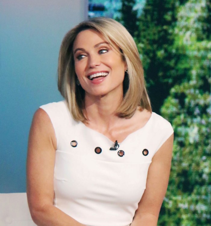 Amy Robach Jokes About Behind-the-Scenes 'GMA' Drama in Resurfaced Reese Witherspoon Clip white dress