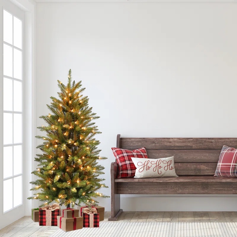 Andover Mills™ Slender Green Realistic Artificial Fir Christmas Tree