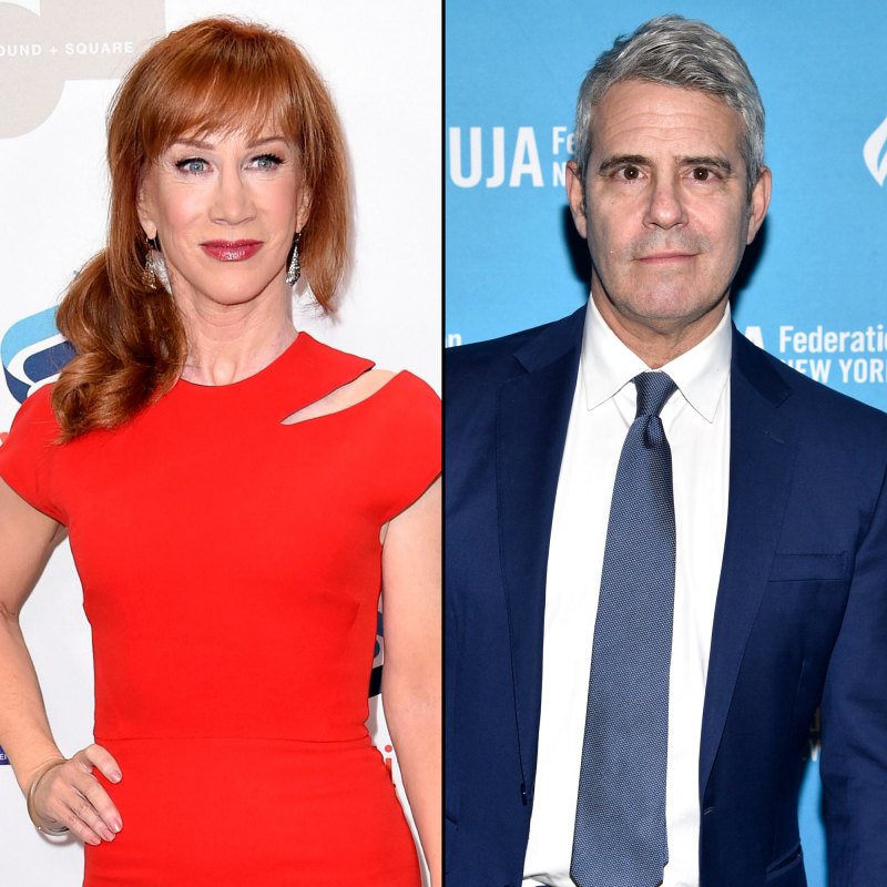 Andy Cohen and Kathy Griffin's long-running feud