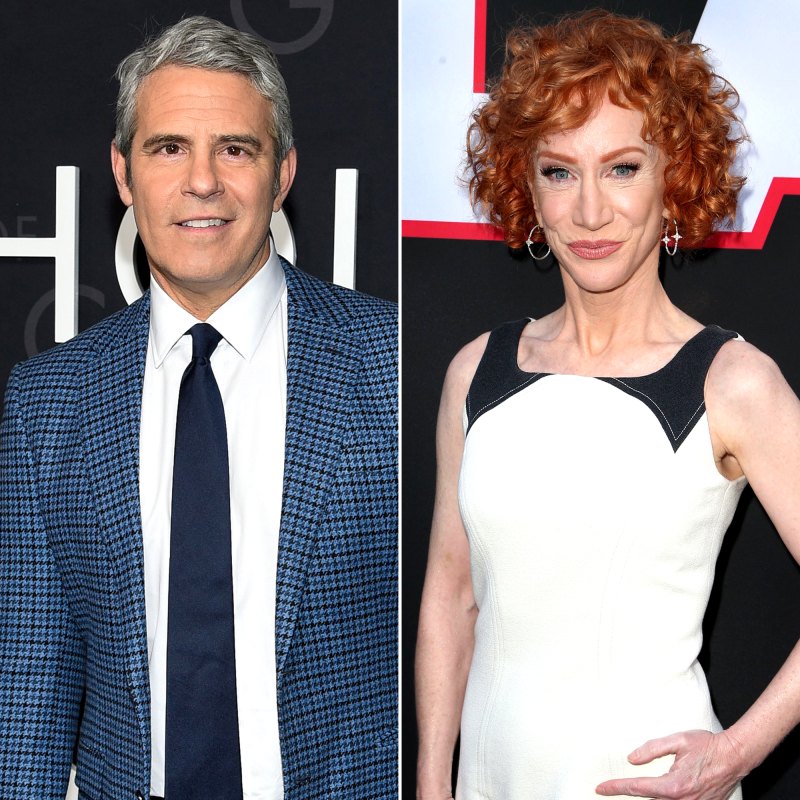 Andy Cohen and Kathy Griffin's long-running feud