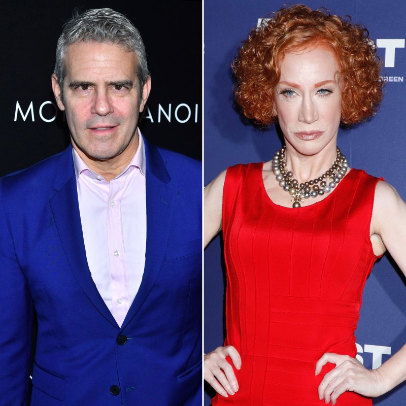 Andy Cohen and Kathy Griffins Feud Through the Years Feature