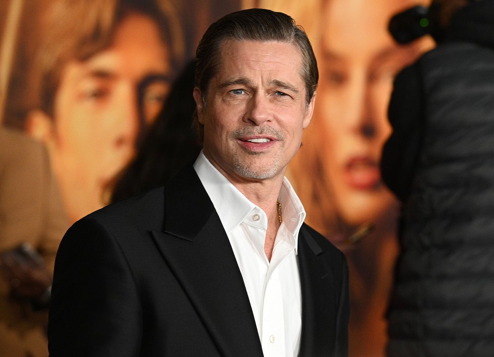 Brad Pitt Ines De Ramon Spend Time Together 2