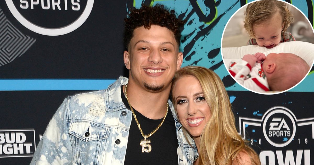 Patrick Mahomes & Brittany Matthews Share First Family Pics With Baby