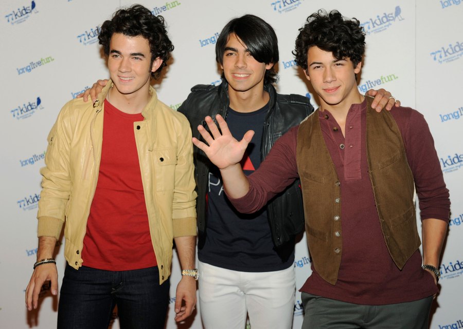 Celeb Siblings Who Have Worked Together - 095 Jonas Brothers Launch 77kids, West Hollywood, USA